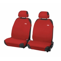 Накидки универсальные PERFECT красный на передние сиденья